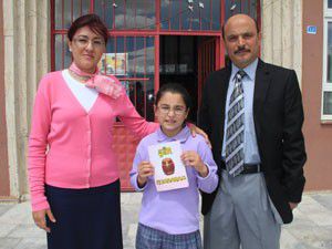 Seydişehirde minik şairin şiir kitabı yayımlandı