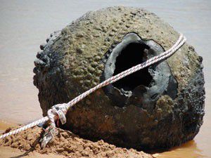 Denizden mayın çıktı