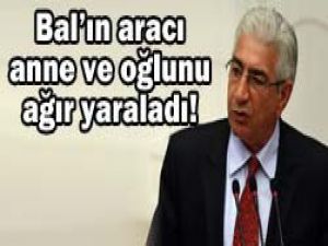 Makam aracı 2 kişiyi yaraladı!