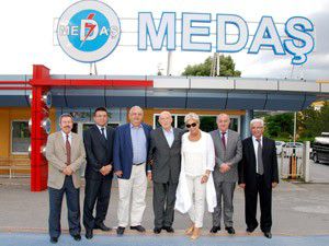 İshak Alaton MEDAŞı ziyaret etti