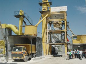 Asfalt üretim kontrolü internet üzerinden yapılıyor