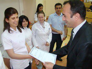 Selçuklu Tıpta sertifika töreni