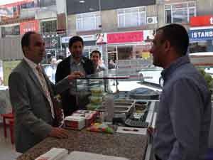 AK Parti Selçuklu, esnaf ziyaretlerine devam ediyor