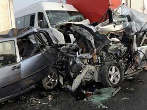 Ispartada trafik kazası: 11 yaralı