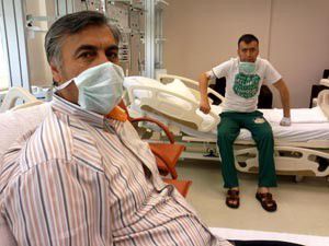 Babasının böbreğiyle hayata tutundu