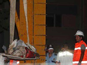 Metro göçüğündeki cesede ulaşıldı