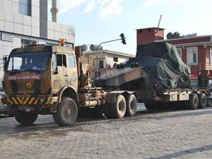 Suriye sınırında askeri hareketlilik