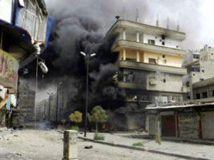 Şamda büyük patlama