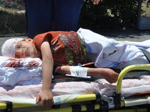 Sepetli motosiklet devrildi: 1 ölü, 3 yaralı