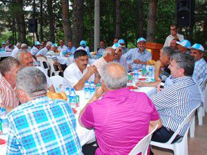 Başkan Akyürek muhtarlarla bir araya geldi