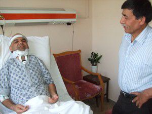 Köseoğluna geçmiş olsun ziyareti