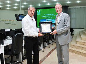 Büyükelçi Eberhard Pohl KTByi ziyaret etti