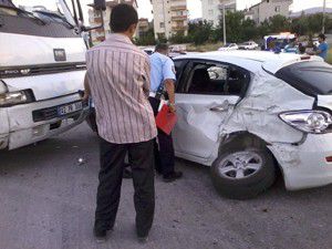 Konyada trafik kazası: 7 yaralı