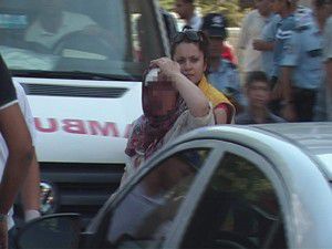 Ev sahibi ile marketçi arasında tabela kavgası!