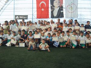 Ereğlide yaz spor okulları sona erdi