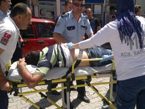 Ereğlide bir kişi bıçakla yaralandı