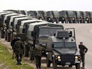 Suriye aınırına askeri sevkiyat