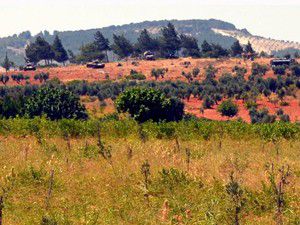 Tanklar Suriye sınırında