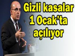 Gizli kasalar açılıyor