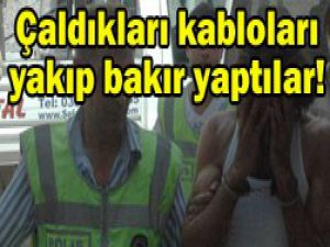 Polisin dikkati hırsızları yakalattı