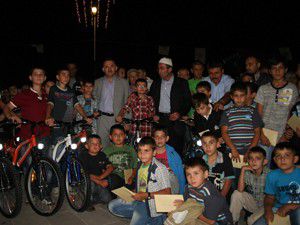 Beyşehirde camide namaza ödül