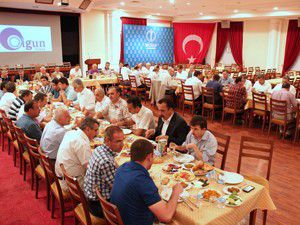 Konya bürokratları MÜSİADda iftarda buluştu