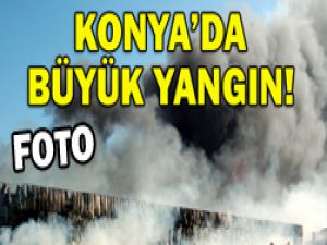 Entegre tesis inşaatında yangın çıktı