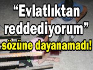 Annesinin sözü intihara sürükledi!