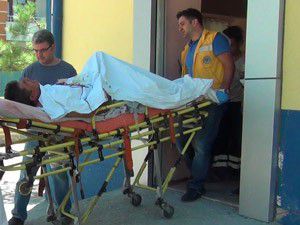 Amca ve yeğeni ağır yaralandı