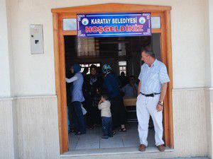 Misafirler burada dinleniyorlar