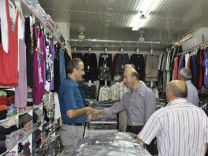 Harun Tüfekciden esnaflara ziyaret