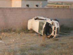 Konyada otomobil takla attı: 1 ölü, 4 yaralı