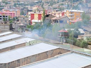 Hakkari Cezaevinde korkutan yangın!