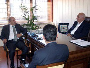 Baloğlundan Başkan Duvarcıya ziyaret