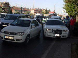 Konyada zincirleme kaza