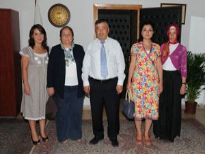 Kadın girişimcilerden Doğan ve Selvi’ye ziyaret