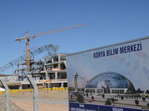 Türkiyenin ilk bilim merkezi yükseliyor