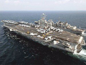 ABD savaş gemileri yola çıktı