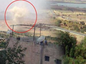 Uzaktan kumandalı mayın patladı