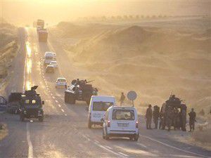 Çukurca yolunda patlama