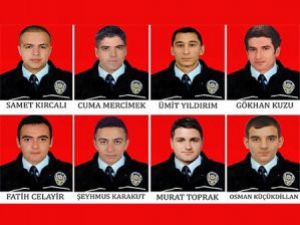 Malatyada Şehit Polisler İçin Tören