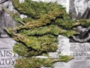 Yaklaşık 2 kilo kubar esrar ele geçirildi