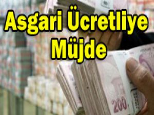 Asgari ücretten vergi alınamaz