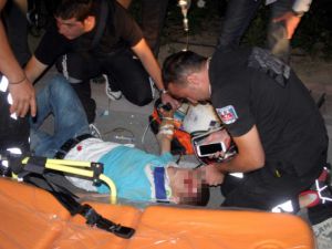 İzne gelen askere ambulans çarptı