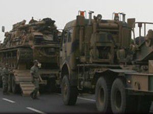 Sınıra tank sevkiyatı