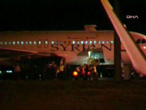 Suriye uçağının telsiz konuşmaları