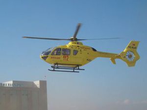 Helikopter ambulansımız Eylülde geliyor
