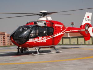 Ambulans helikopter, Sağlık Müdürlüğüne teslim edildi