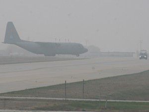 Görüş mesafesi 200 metreye kadar düştü