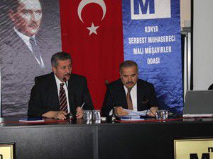 Konya SMMMOda vergisel sohbet toplantısı